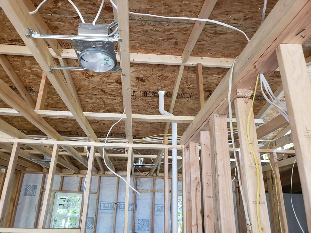 residential electrical wiring and installation in new construction Dallas Fort Worth
