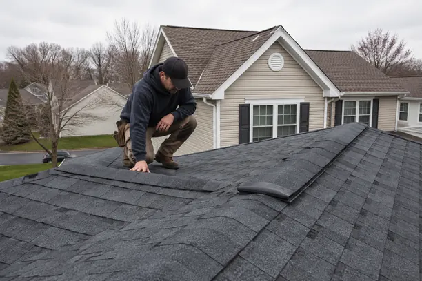 Roof Replacement in Cedar Hill - TX underway as a crew installs new shingles on a sloped roof